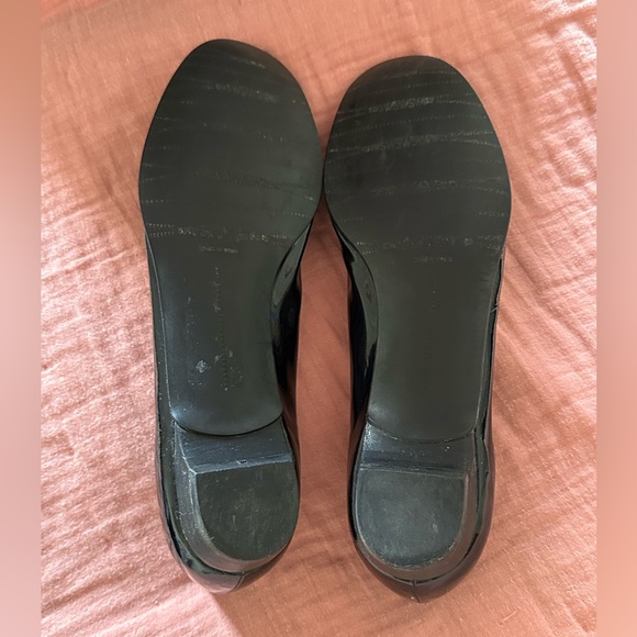 Stuart Weitzman black patent flats - Picture 6 of 6